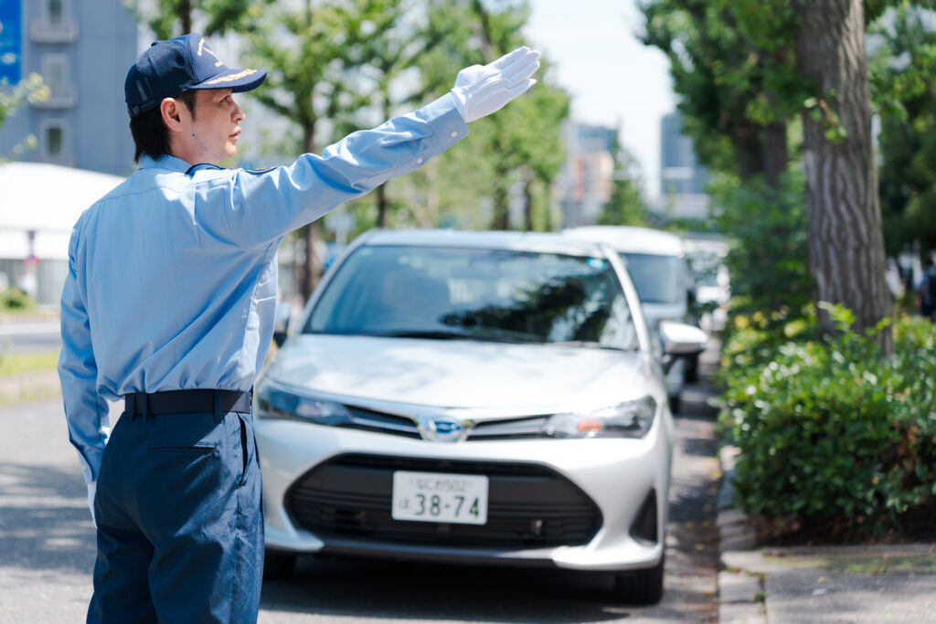交通誘導警備のイメージ②